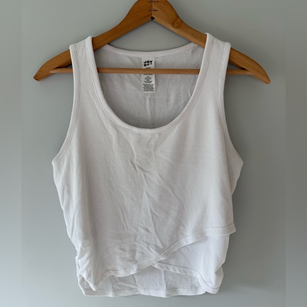 JoyLab Women's White Tank Top